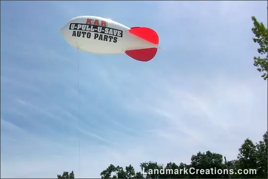 Kankakee Helium Advertising Blimp