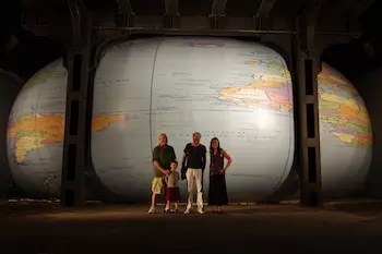 David Byrne's Inflatable Globe Art Installation