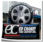 Ed Chaney Tire Billboard