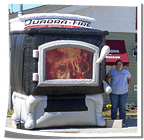 Inflatable Fireplace
