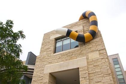 Missouri University's Truman Tail on Rooftop