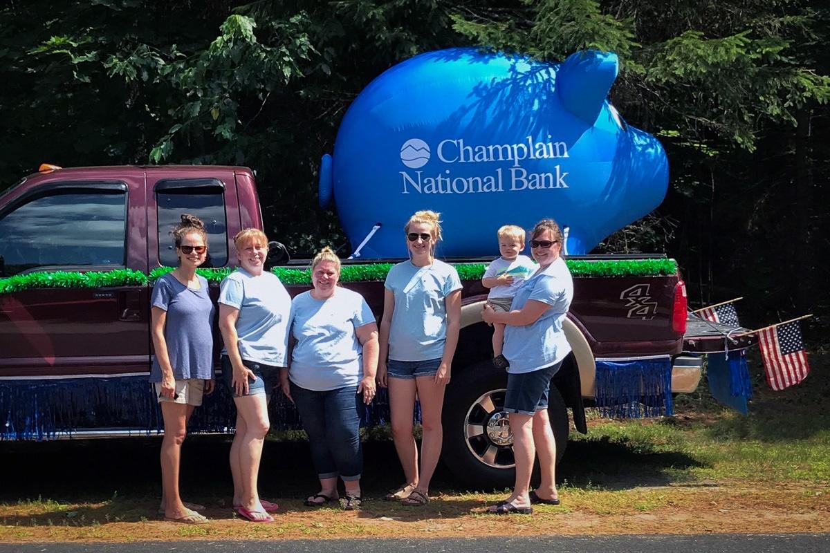 Champlain National Piggy Bank